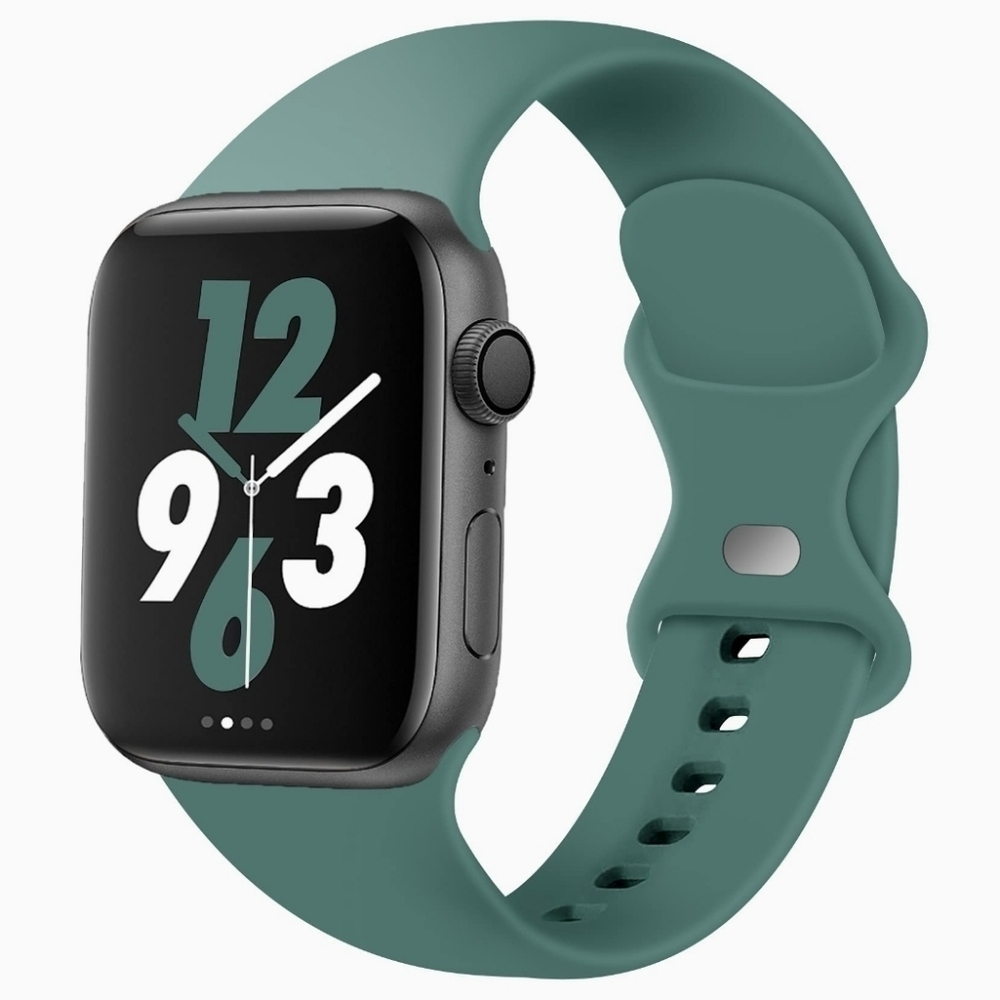 Silicone Apple watch Band Compatible with 45mm band 46mm band 49mm band 42mm - Picture 1 of 5